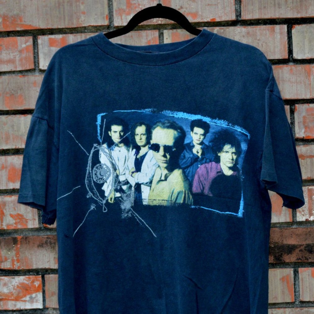 TRUE vintage The Cure WISH T shirt
